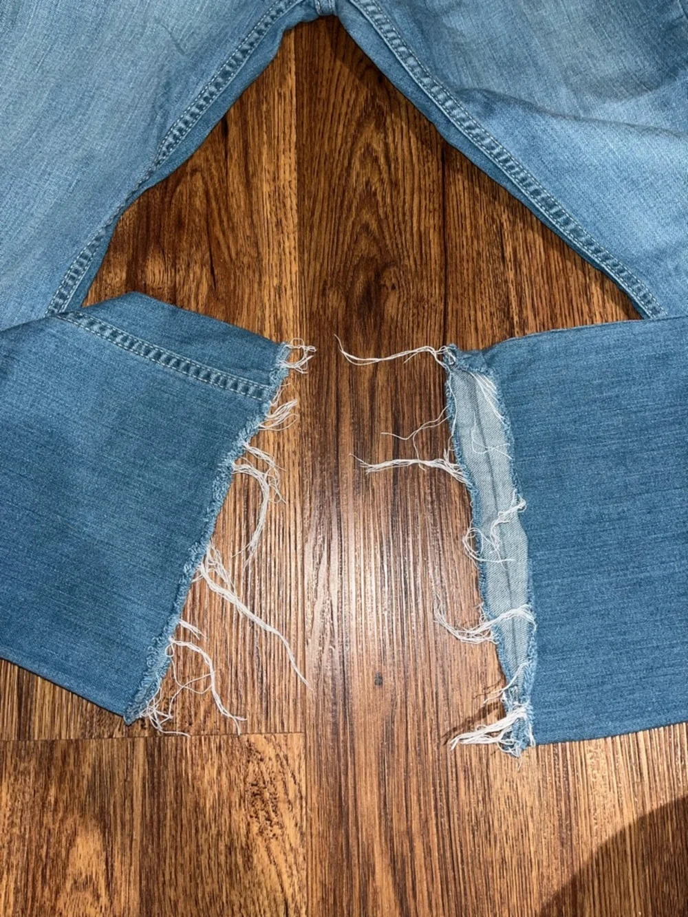 lola Dark Blue Straight-Leg Jeans - Picture 5 of 9